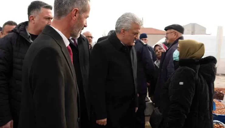 Kırıkkale Valisi Makas, Çerikli’de Esnaf ve Vatandaşlarla Buluştu