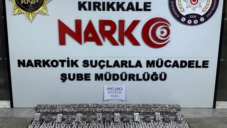 Kırıkkale’de uyuşturucu operasyonu: 3 kuşkulu yakalandı