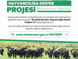 Kırsalda Bereket, Hayvancılığa Destek Projesi Başlatıldı