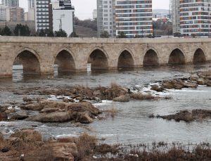 Kızılırmak’ta debi düştü