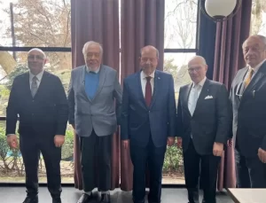 KKTC Cumhurbaşkanı iş dünyası temsilcileriyle buluştu