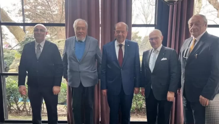 KKTC Cumhurbaşkanı iş dünyası temsilcileriyle buluştu