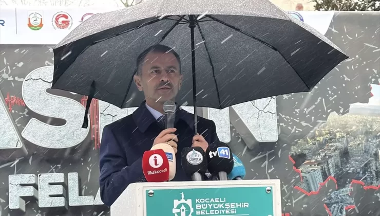 Kocaeli ve Düzce’de 6 Şubat depremleri anma programı yapıldı