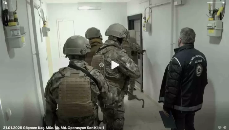 Kocaeli’de Göçmen Kaçakçılığı Operasyonu