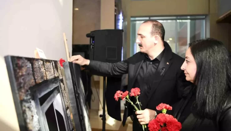 Konyaaltı’nda 6 Şubat Depremi için Anma Sergisi Açıldı