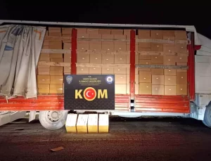 Konya’da Kaçak 7 Milyon Makaron Ele Geçirildi