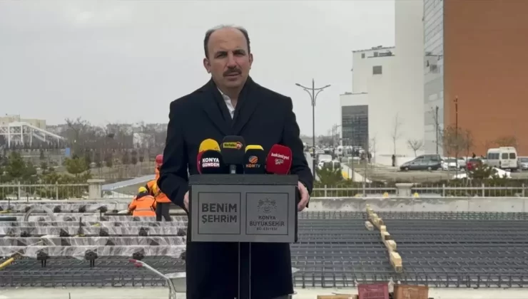 Konya’da Raylı Ulaşım Projeleri Devam Ediyor