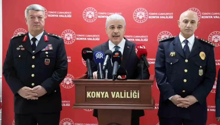 Konya’da Suçlarda Düşüş: %13