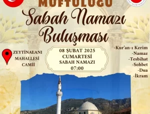 Köyceğiz’de Sabah Namazı Buluşması