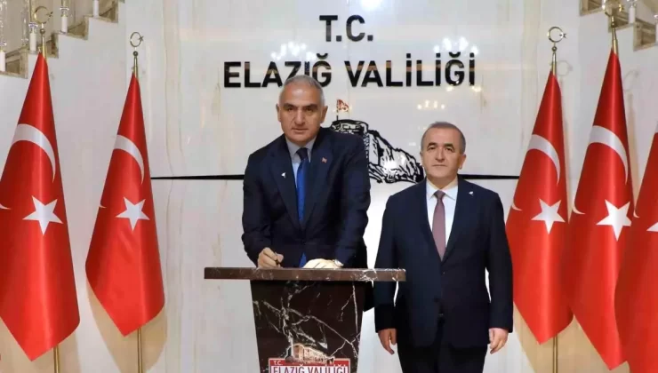 Kültür ve Turizm Bakanı Ersoy, Kahramanmaraş Depremi’nin Yıldönümünde Elazığ’da