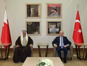 Kurtulmuş, Bahreyn Meclis Başkanı’nı Karşıladı