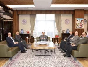 Kütahya OSB Yönetimi, Vali Işın’ı Ziyaret Etti