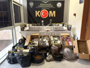 Kütahya’da Kaçak Sigara Operasyonu