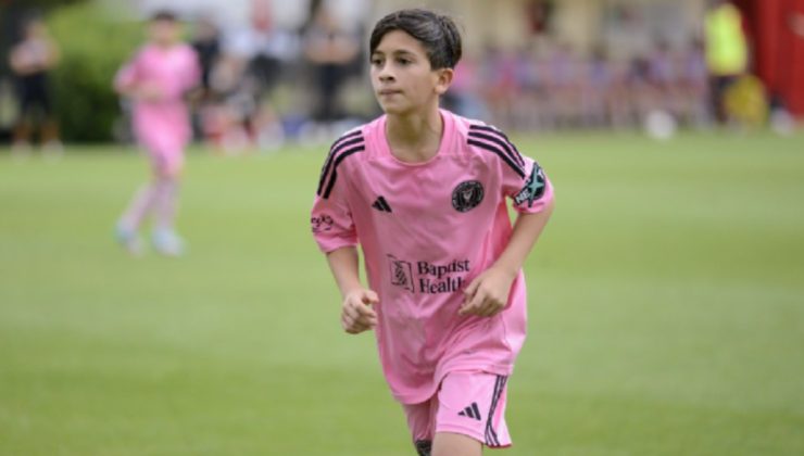 Lionel Messi’nin oğlu 11 gol; Ronaldo’nun oğlu 10 gol attı