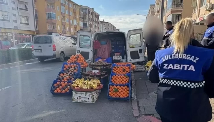 Lüleburgaz’da Seyyar Satıcı Denetimleri