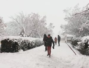 Malatya’nın yüksek kesimlerde kar kalınlığı yarım metreye ulaştı