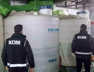Manisa’da Kaçak İçki Operasyonu