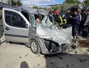 Manisa’da Trafik Kazası: 2 Yaralı