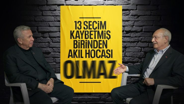 Mansur Yavaş, adaylık için Kemal Kılıçdaroğlu ile fikir alışverişinde