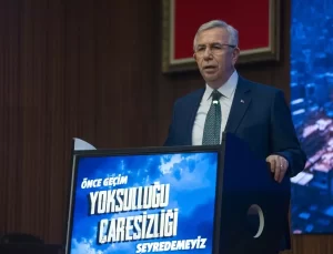 Mansur Yavaş: Önceliğimiz Yoksul İnsanlar