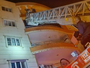 Mardin’de mesken yangını