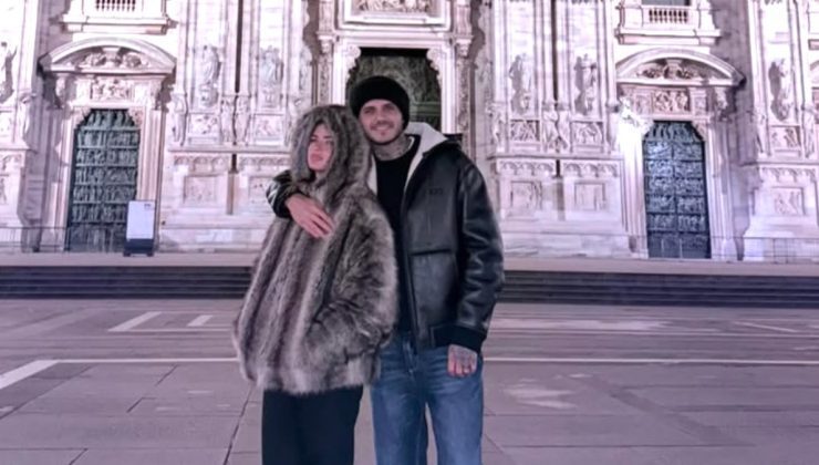 Mauro Icardi’den sevgilisiyle aşk dolu paylaşım