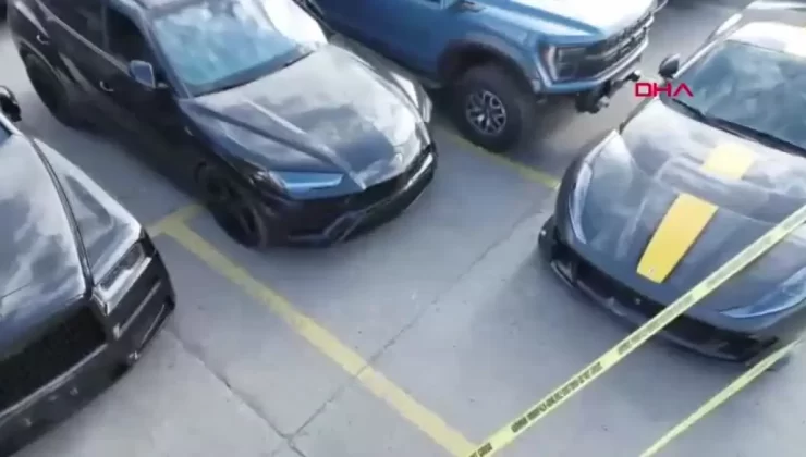 Mersin’de 356,6 Milyon Lira Kıymetinde Lüks Araç ve 608 Kilogram Uyuşturucu Ele Geçirildi