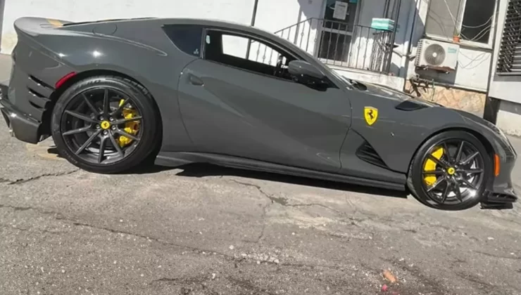 Mersin’de “Kazma, kürek var” denilen konteynerden 357 milyonluk araç çıktı