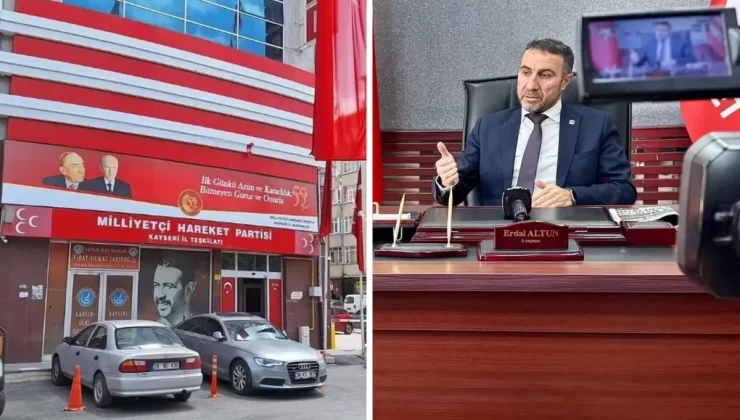 MHP’yi ziyarete giden Saadet Partili başkan kapıda kaldı