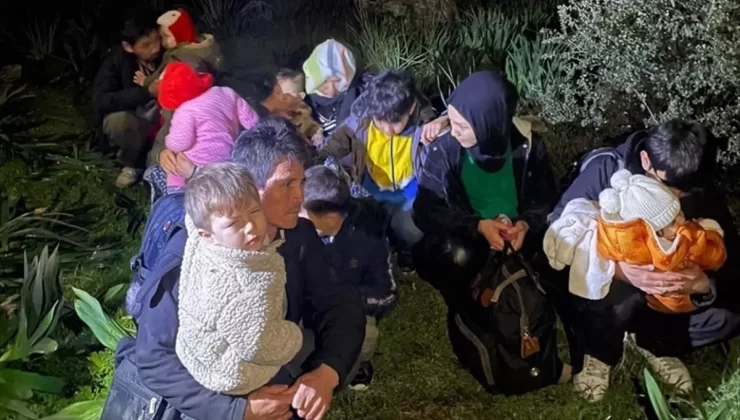 Milas’ta 16 Düzensiz Göçmen Yakalandı