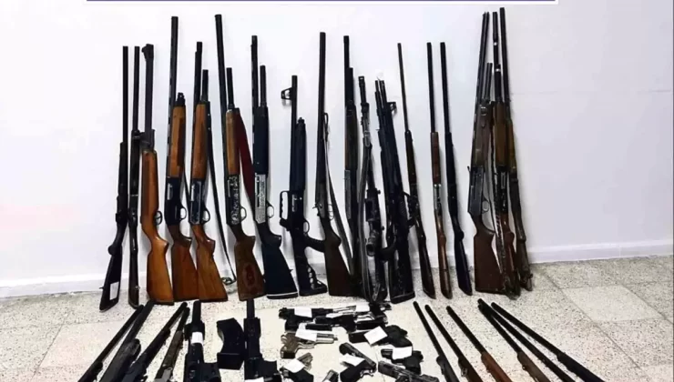 Milas’ta Ruhsatsız Silah Operasyonu