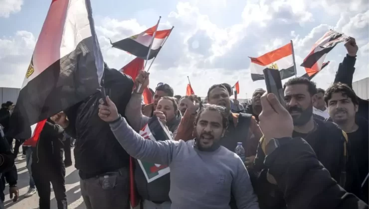 Mısır’da Filistin Protestosu