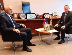 Moldova’nın Ankara Büyükelçisi Croitor, Cumhurbaşkanı Başdanışmanı Yalçın Topçu’yu ziyaret etti