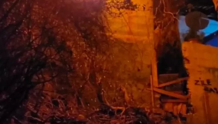 Motosikletli Arkadaşlar Yangını Önledi