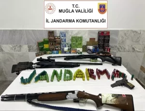 Muğla’da Ruhsatsız Silah Operasyonu