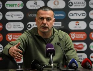 Murat Şahin: Galip gelmeyi istediğimiz bir maçtı