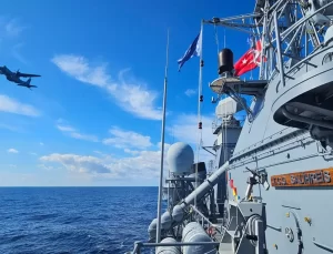 NATO’dan sürpriz Türkiye paylaşımı! Güverteden çektiler