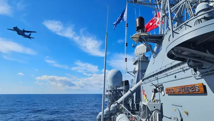 NATO’dan sürpriz Türkiye paylaşımı! Güverteden çektiler