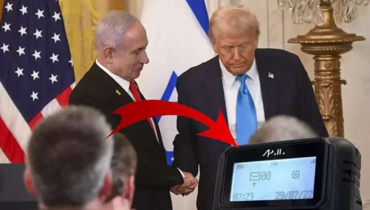 Netanyahu’dan Trump’a Hediye Çağrı Cihazı