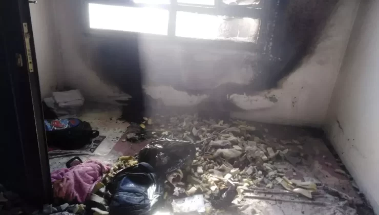 Nusaybin’de Mesken Yangını: 9 Kişi Hastaneye Kaldırıldı