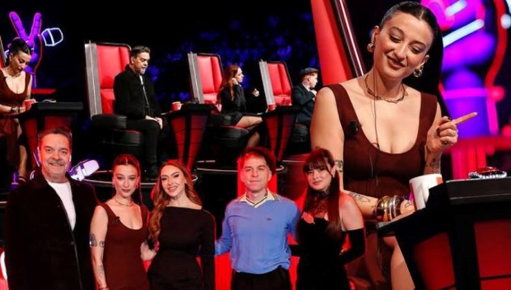 O Ses Türkiye’nin yeni jürisi Melike Şahin gündemde: Koltuğa çok yakıştı