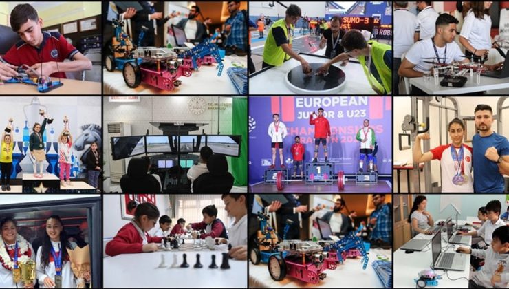 Öğrencilerden milletlerarası yarışlarda geçen yıl 188 madalya