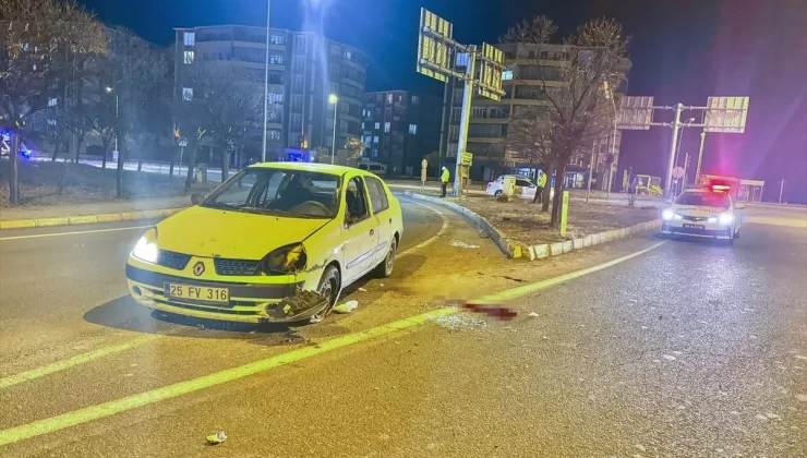 Oltu’da Trafik Kazası: Şoför Ağır Yaralı