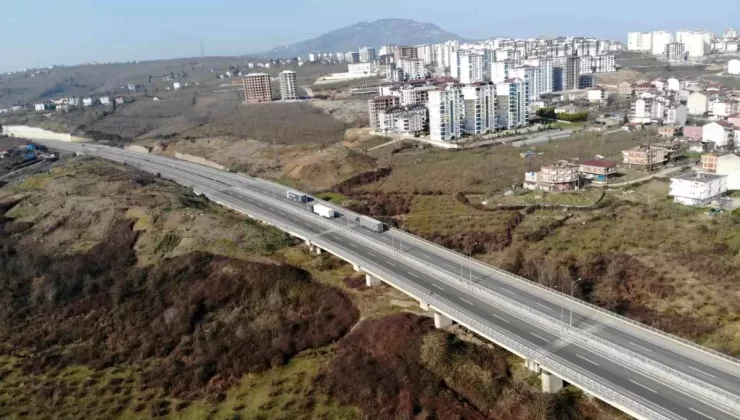 Ordu Etraf Yolu’nda İkinci Etap Devam Ediyor