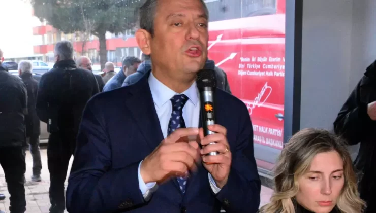 Özgür Özel: Durum ortada, büyük bir kandırmacayı hepimiz gördük