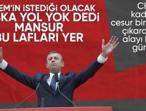 Özgür Özel: Erken seçimin adayı erken belirlenir