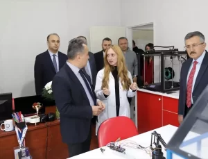 Rektör Yılmaz Tarım Lisesini Ziyaret Etti