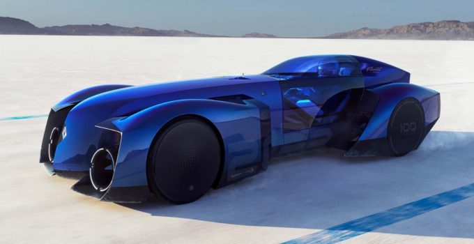 Renault, Batmobil tarzı elektrikli aracıyla rekor hedefliyor