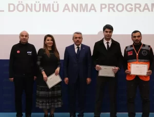 Rize’de Deprem Anma Programı