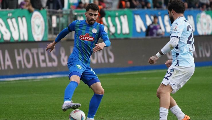 Rizesporlu Taha Şahin’den Montella’ya mesaj var